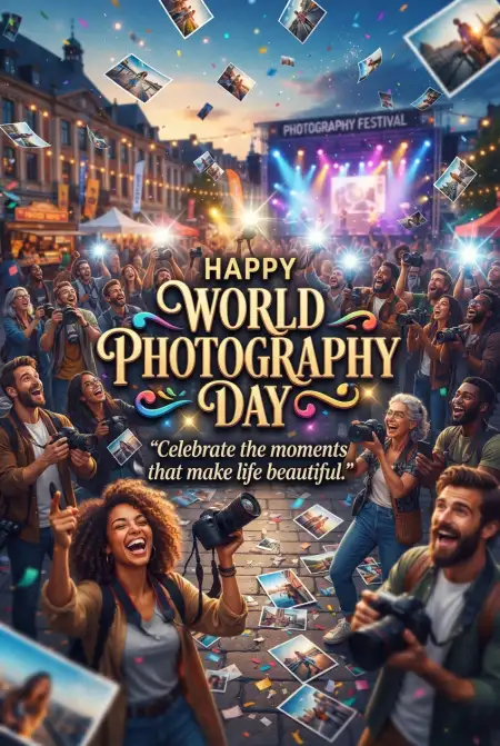 Free World Photography Day 2026 Instagram Post Image Download
