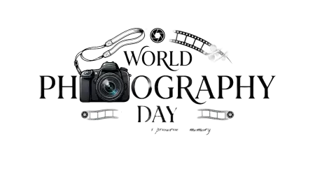 World Photography Day Black And White Png - Free World Photography Day Png Download