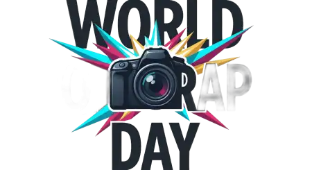 World Photography Day Colorful Png - Free World Photography Day Png Download