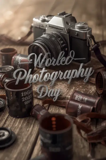 World Photography Day Greeting Card Images Free - Free Photo Download