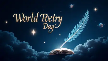 world poetry day instagram captions and hashtags