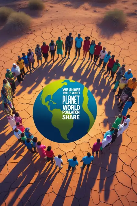 World Population Day 2025 Photo Without Text - Free Photo Download