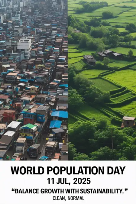 World Population Day 2025 Theme And Slogan - Free World Population Day Download