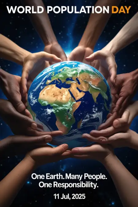 World Population Day 2025 Theme In English - Free World Population Day Download