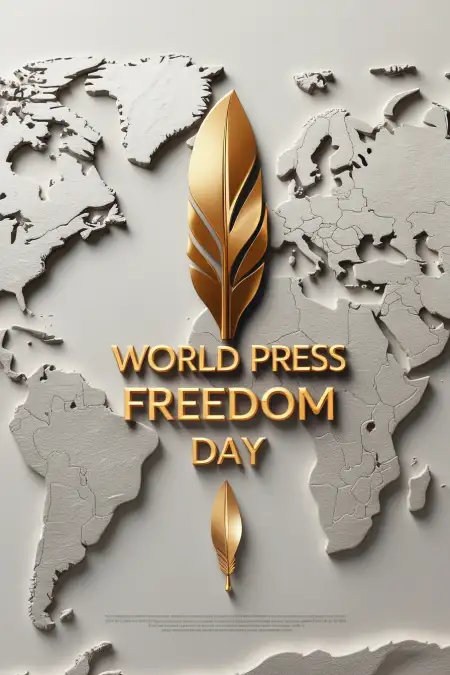 World Press Freedom Illustration Free - Free World Press Freedom Day Download