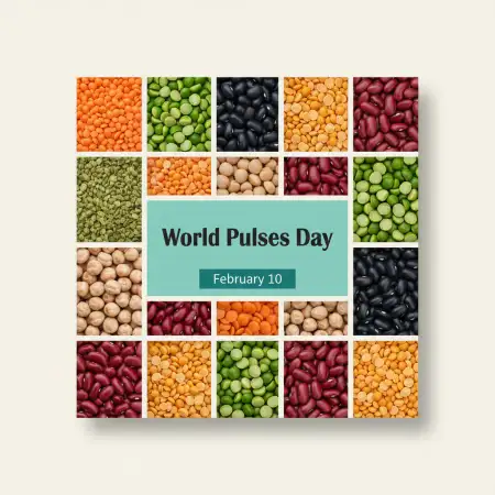World Pulses Day Pulses Varieties Poster - Free World Pulses Day Download