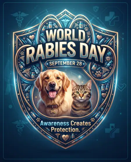 world rabies day 2026 creative poster - World Pharmacists Day 2026 Creative Poster