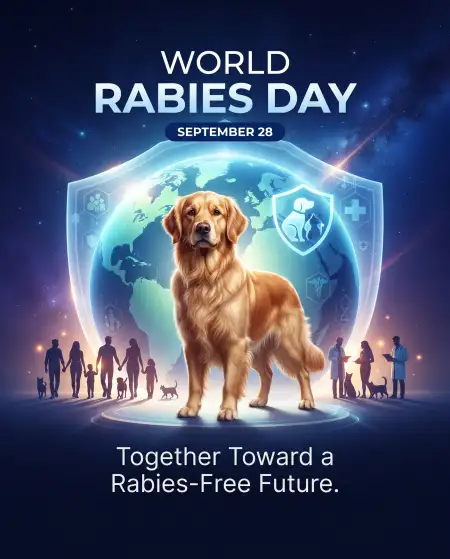 world rabies day 2026 facebook post