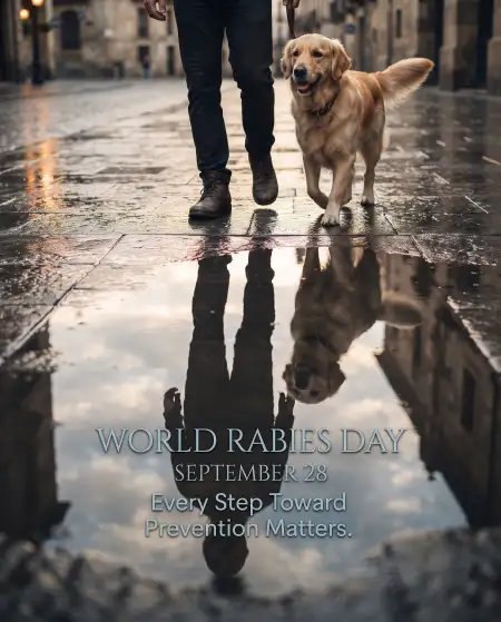 world rabies day 2026 poster design - World Rabies Day 2026 Campaign Poster
