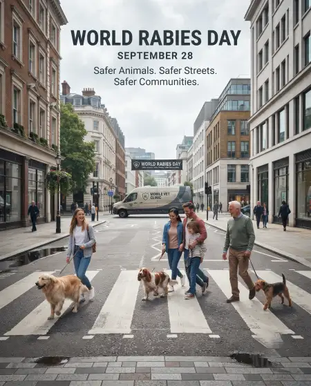 world rabies day 2026 poster - World Rabies Day 2026 Campaign Poster