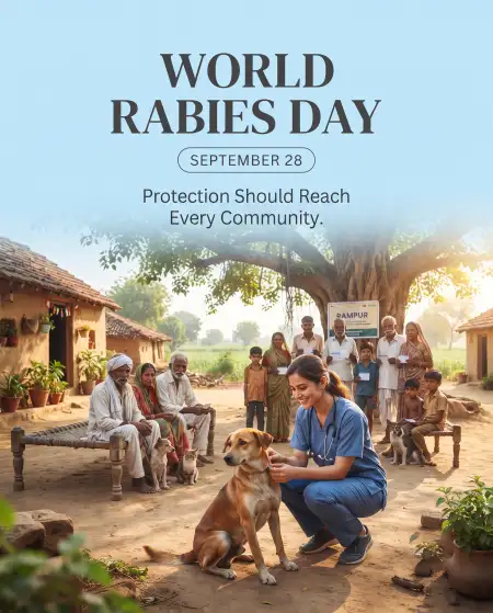 world rabies day community awareness poster