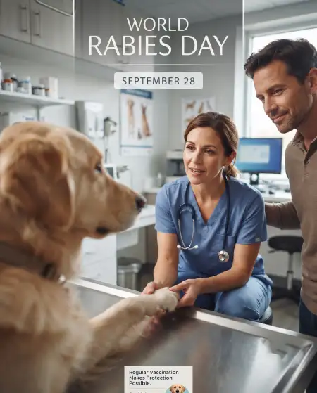 world rabies day public health poster