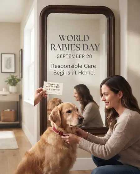 world rabies day responsible pet ownership poster