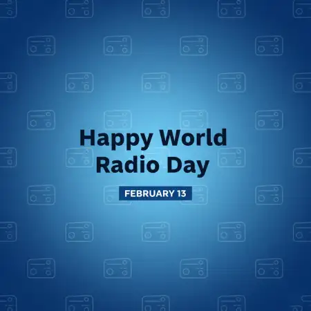 World Radio Day Facebook Post Content - Free World Radio Day Download