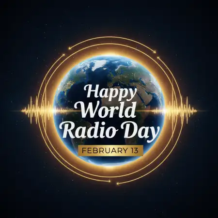 World Radio Day Official Logo Png - Free World Radio Day Download