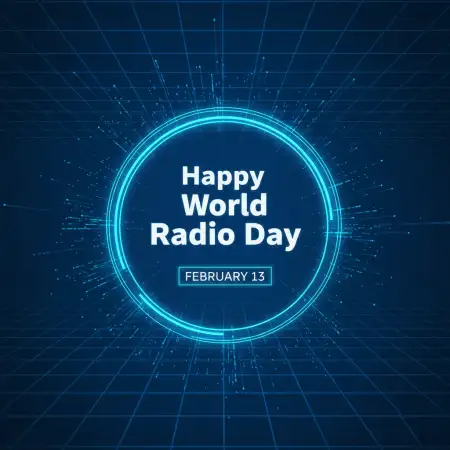 World Radio Day Powerpoint Presentation - Free World Radio Day Download