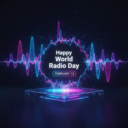World Radio Day Radio Communication Concept - Free World Radio Day Download