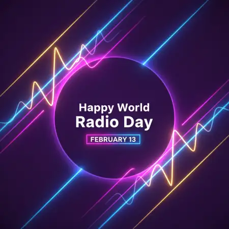 World Radio Day Social Media Banner - Free World Radio Day Download