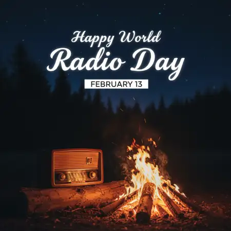 World Radio Day Social Media Post Ideas - Free World Radio Day Download