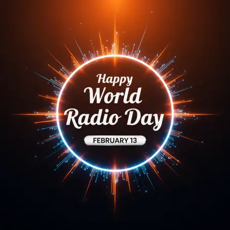 World Radio Day Vector Illustration Free - Free World Radio Day Download