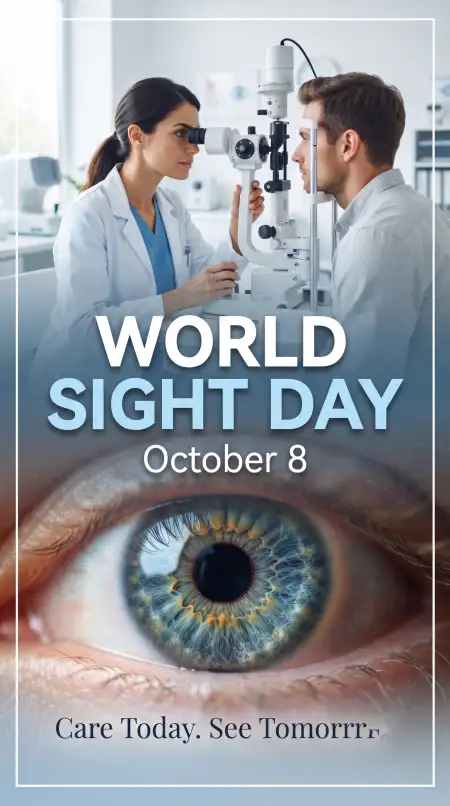 world sight day awareness poster 2026