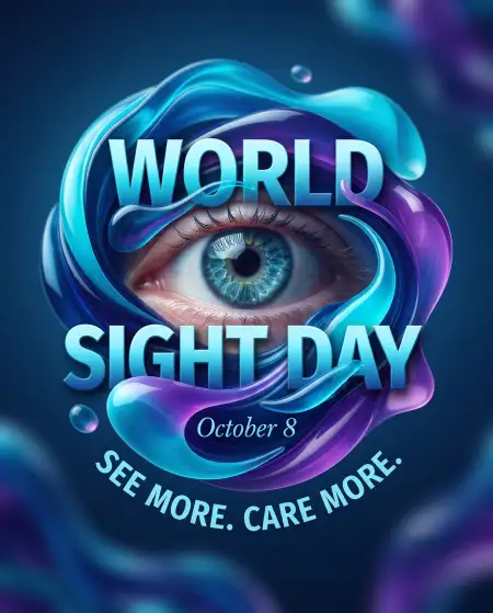 world sight day creative instagram post 2026 - World Teachers Day 2026 Instagram Post