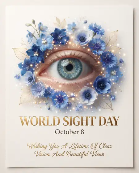 world sight day greeting card 2026 - World Sight Day 2026