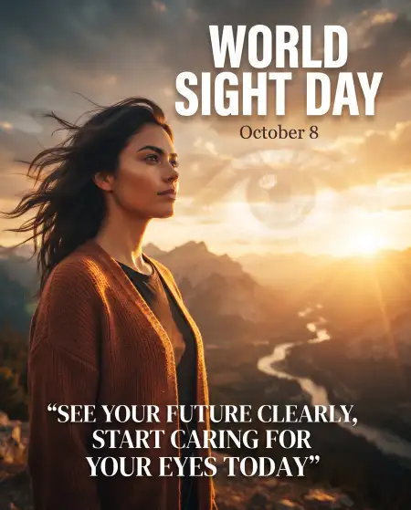 world sight day instagram post design 2026 - World Teachers Day 2026 Instagram Post Design