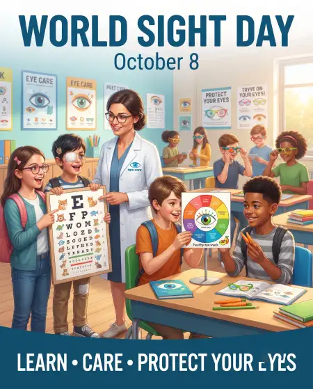 world sight day school poster 2026 - World Sight Day 2026