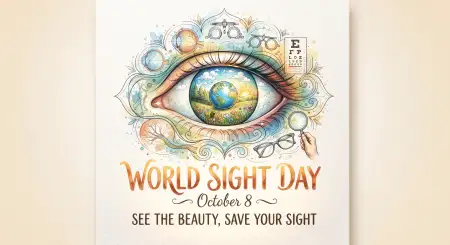 world sight day typography png 2026 - World Sight Day 2026