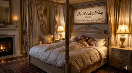 World Sleep Day Sleep Awareness Banner - Free World Sleep Day Download