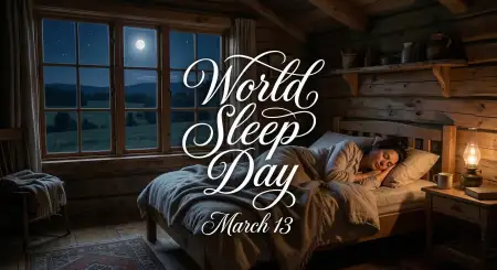 World Sleep Day Sleep Awareness Social Media Graphics - Free World Sleep Day Download