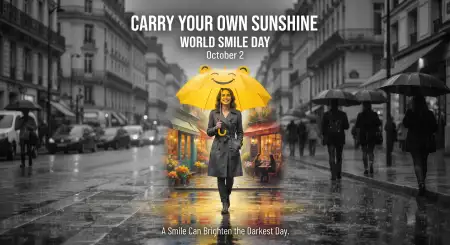 world smile day messages for social media 2026