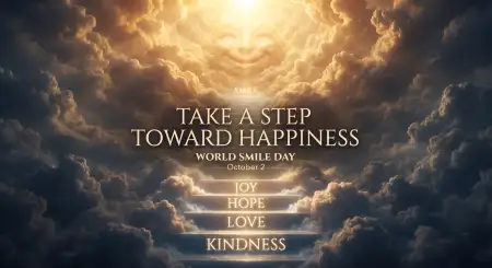 world smile day quote card 2026 - World Smile Day 2026