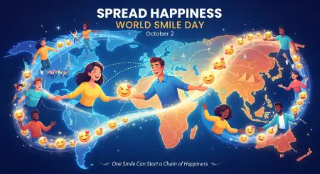 world smile day social media post 2026