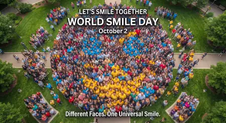 world smile day wishes for colleagues 2026