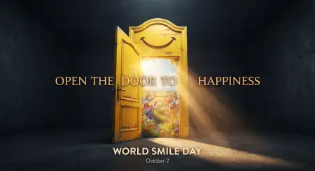world smile day wishes for family 2026