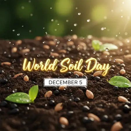 Free World Soil Day Quotes For Instagram Post Background Download