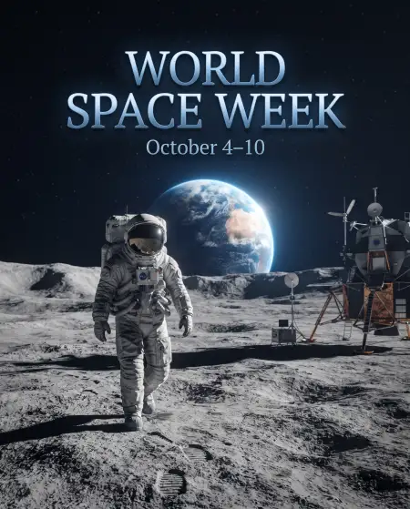 world space week 2026 greetings - World Space Week 2026