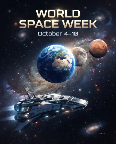 world space week 2026 instagram post - World Space Week 2026