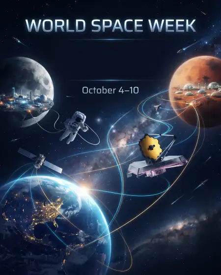 world space week 2026 whatsapp status - World Space Week 2026