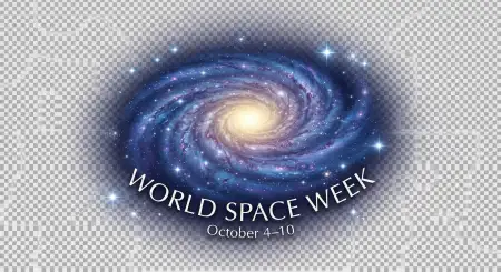 world space week galaxy png - World Space Week 2026
