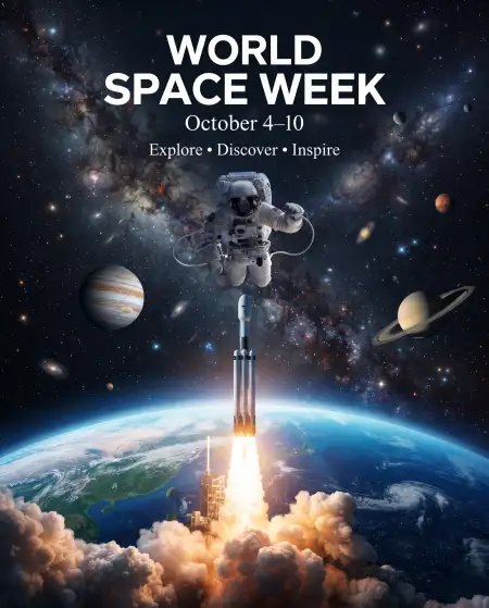 world space week inspirational quotes - World Space Week 2026