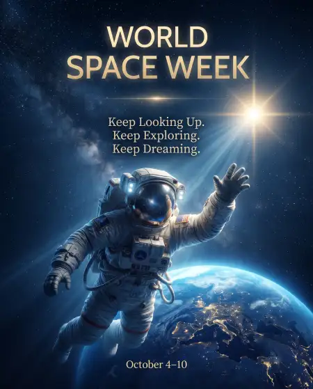world space week motivational quotes - World Space Week 2026