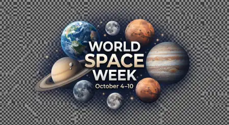 world space week planet png - World Space Week 2026