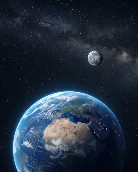 world space week realistic space background - World Space Week 2026