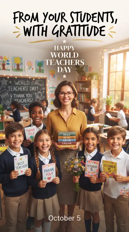 world teachers day 2026 card - World Teachers Day 2026