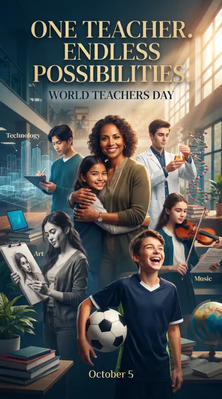 world teachers day 2026 template - World Teachers Day 2026