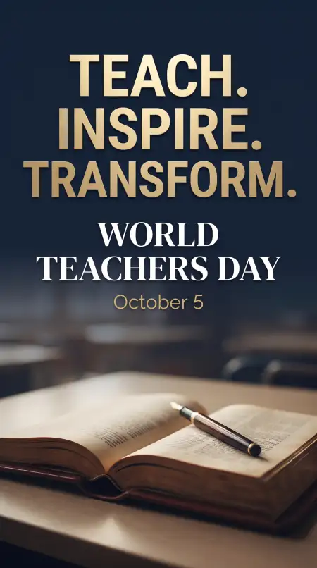 world teachers day education png - World Teachers Day 2026