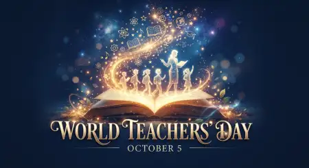 world teachers day png transparent background